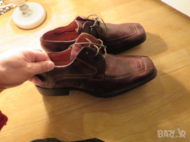 Franco Grigone - Страхотни мъжки обувки от телешка кожа номер 44., снимка 2 - Ежедневни обувки - 23827721