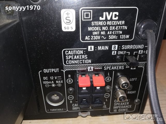 jvc stereo amplifier equalizer-внос швеицария, снимка 10 - Ресийвъри, усилватели, смесителни пултове - 21126889