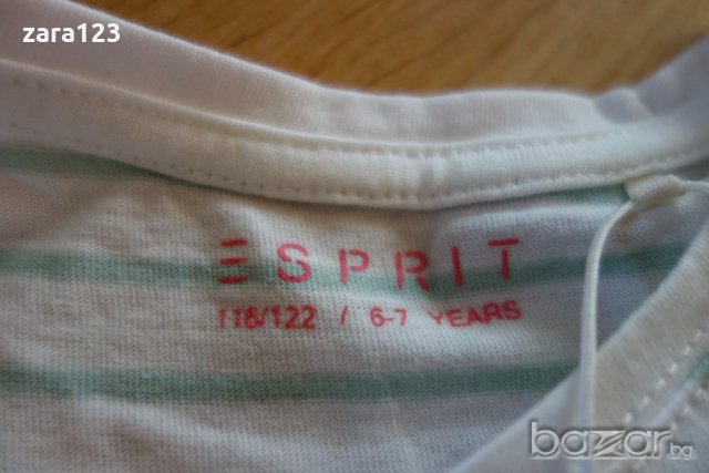 нова блуза Esprit, 6-7г, снимка 4 - Детски Блузи и туники - 21345142