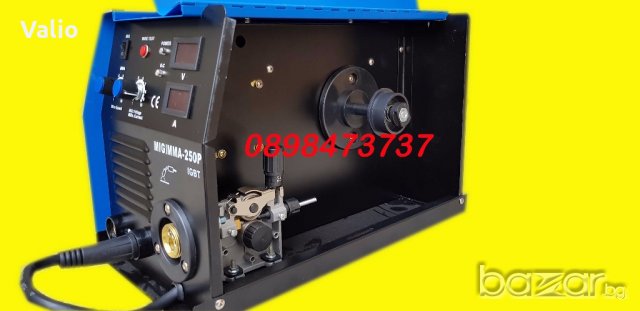 MIG-MMA 250P комбиниран апарат Со2+Електрожен, снимка 2 - Други машини и части - 19716775