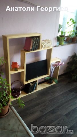 Секция за телевизор - етажерка, снимка 8 - Секции и витрини - 20662597