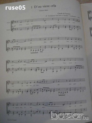 Книга "French Renaissance Songs for voice and guitar"-28стр, снимка 2 - Специализирана литература - 15845775