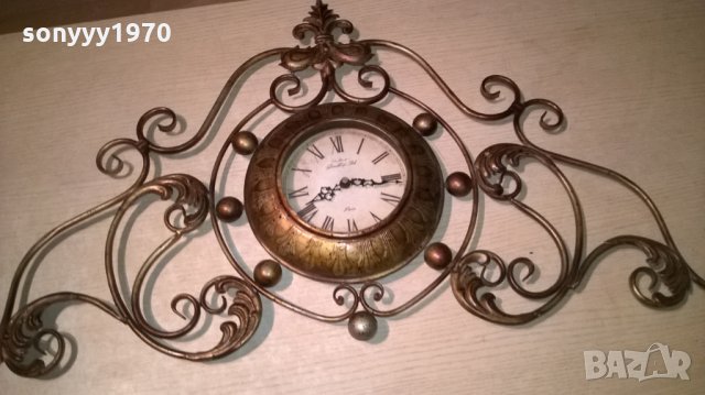 gerald et jils-paris-105х45см-ретро часовник-внос швеицария, снимка 4 - Антикварни и старинни предмети - 23857072