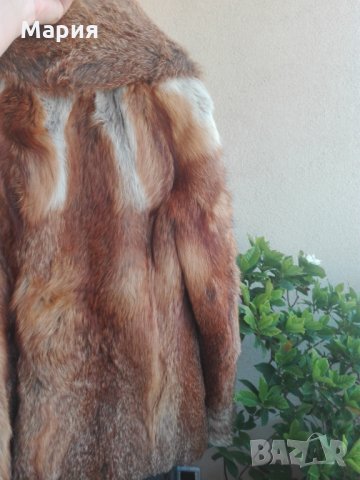  Палто от естествен косъм Лисица, снимка 7 - Палта, манта - 16630110