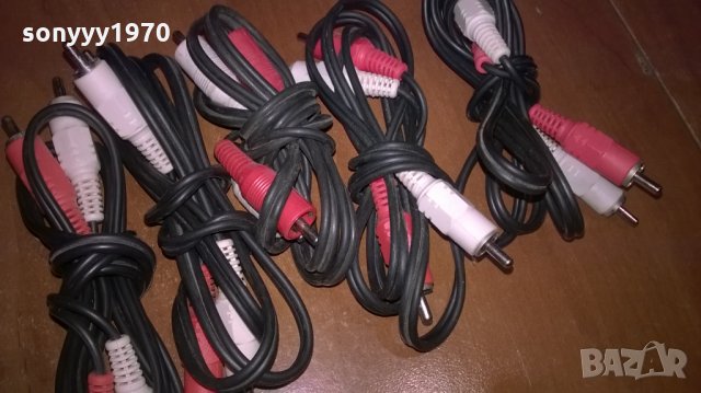 кабели за аудио-5бр чинчове-внос швеицария, снимка 3 - Други - 23010766