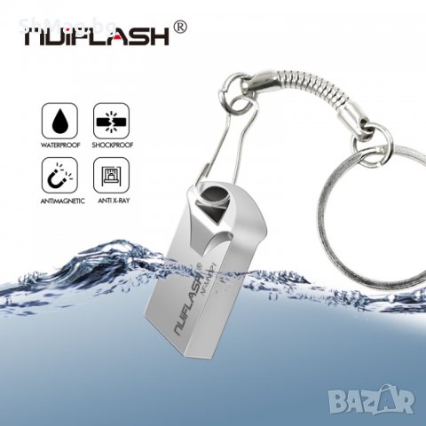  Мини флашка метална 32GB USB 2.0 , снимка 2 - USB Flash памети - 24707223