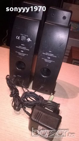 Alteg lansing+adaptor-колони с усилвател-внос швеицария, снимка 13 - Тонколони - 16255782