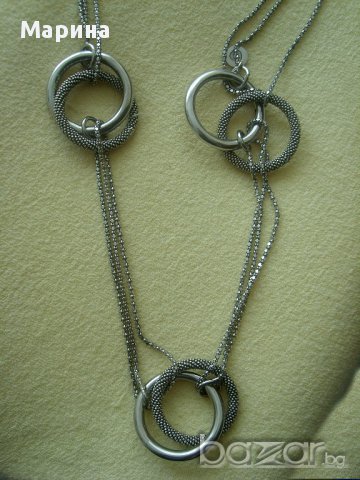 Оригинално сребърно колие Oxette, снимка 3 - Колиета, медальони, синджири - 17039812