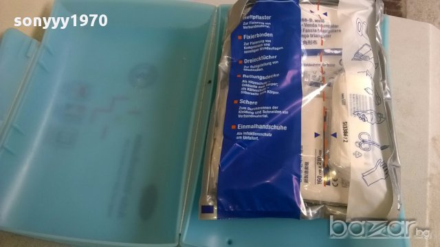 Немска аптечка за кола-внос швеицария, снимка 4 - Аксесоари и консумативи - 14773077