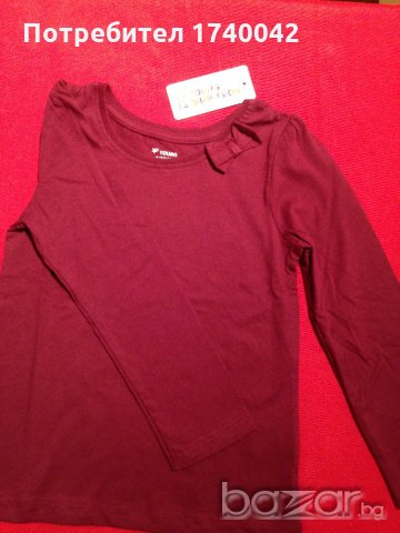 нова блуза с дълъг ръкав за 2-3год., снимка 2 - Детски Блузи и туники - 20861393