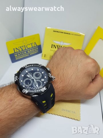 Invicta Venom - Yellow | Инвикта Веном - жълта каишка / чисто нов часовник / 100% оригинален, снимка 15 - Мъжки - 22827405
