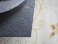 Стара авторска метална икона пластика подписана , снимка 4