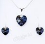 Сваровски Обеци,Колиета Комплекти"heart''SWAROVSKI ®, снимка 4