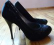 Дамски обувки с пайети, снимка 1 - Дамски обувки на ток - 14274270