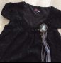 Къса черна рокля,р-р S, снимка 2