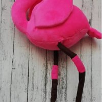 45cm Фламинго плюшена играчка, снимка 3 - Плюшени играчки - 23337146