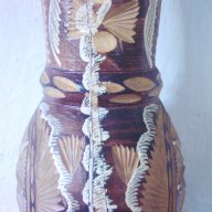 Стара ваза дърворезба 3, снимка 8 - Антикварни и старинни предмети - 10410547