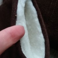 Топли ръкавици с каракул естествена кожа , снимка 2 - Шапки, шалове и ръкавици - 23075671