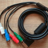 Компонентен кабел за PS2/PS3 конзоли, снимка 3 - Аксесоари - 16755591