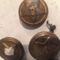 стари военни копчета, снимка 3 - Антикварни и старинни предмети - 20072505