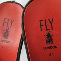FLY LONDON черни дамски чехли на пкатформа, нови, с етикет, , снимка 7 - Чехли - 24267376