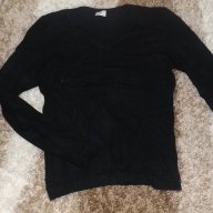 Изчистен модел черна блузка С размер:), снимка 1 - Блузи с дълъг ръкав и пуловери - 13875245