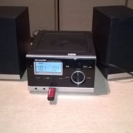 sharp usb/cd/tuner/ampli/aux+колони-внос швеицария, снимка 5 - Ресийвъри, усилватели, смесителни пултове - 18410763