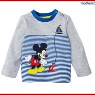 Mickey Mouse блуза с дълъг ръкав Мики Маус 9-12 месеца, снимка 1 - Бебешки блузки - 8619068