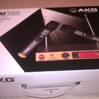 akg profi microphones-2бр с ПРИЕМНИК, снимка 4 - Микрофони - 24738739