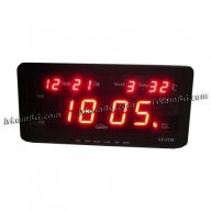 Настолен часовник с термометър + календар - код 2158, снимка 1 - Други - 13584098