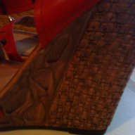 червени сандали, снимка 6 - Сандали - 14631041