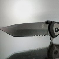 Нож Gerber 85 х 196 полу-автоматичен-2 модела, снимка 2 - Ножове - 20468151