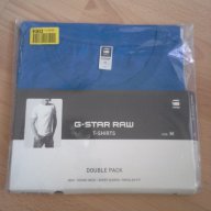 Нови тениски 2 броя пакет G star Raw T-shirt double pack, оригинал, снимка 11 - Тениски - 13610360