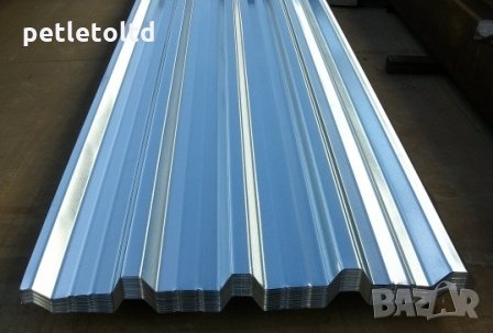 LT Ламарина (гофрирана) за покриви, поцинкована, 2,00 м Х 0,78 м, снимка 1