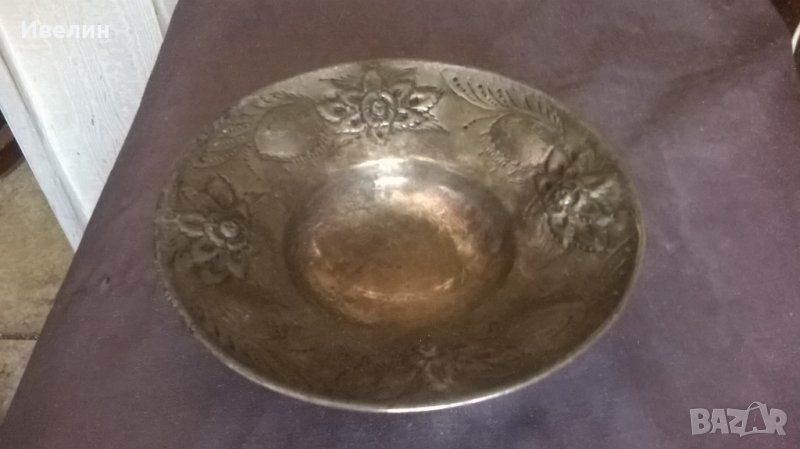 стара посребрен купа арт деко, снимка 1