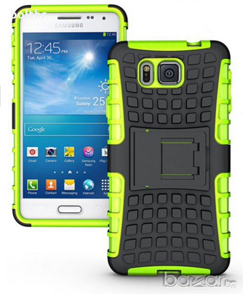 HARD STAND ГРЪБ БРОНЯ ЗА SAMSUNG GALAXY ALPHA, снимка 1