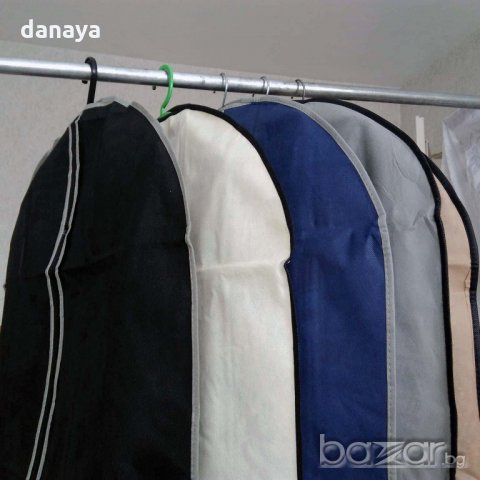 550 Калъф за дрехи с цип за съхранение торба за костюм рокля за пътуване, снимка 3 - Сакове - 20123547
