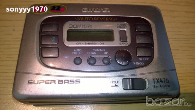 aiwa hs-tx476-stereo cassette player-внос швеицария