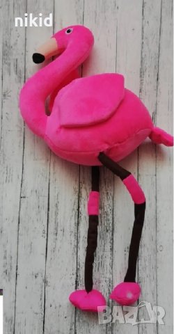 45cm Фламинго плюшена играчка, снимка 3 - Плюшени играчки - 23337146