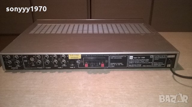 dual cv1150 amplifier-made in germany-внос швеицария, снимка 9 - Ресийвъри, усилватели, смесителни пултове - 21772878