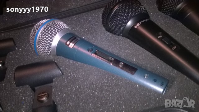 shure & behringer & yamaha-microphone-внос швеицария, снимка 5 - Микрофони - 23840932