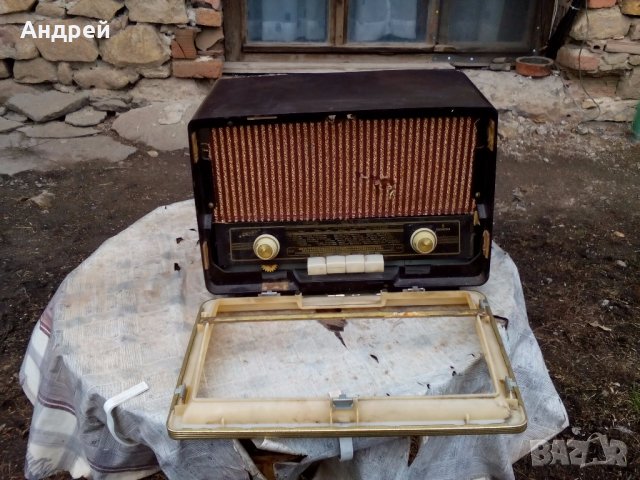  Старо радио,радиоприемник SIEMENS , снимка 5 - Антикварни и старинни предмети - 24230615