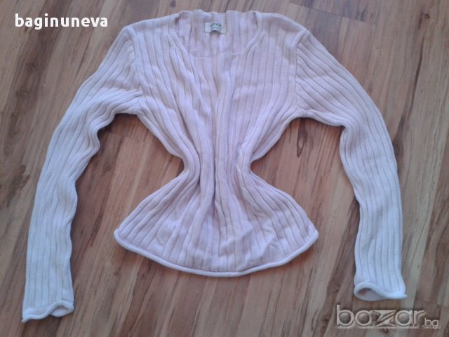 Дамски розов пуловер на МЕХХ - размер-С-М-Л, снимка 9 - Блузи с дълъг ръкав и пуловери - 9513981