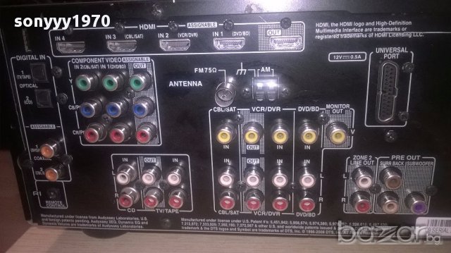 Onkyo tx-sr507/380w/hdmi av receiver-внос англия, снимка 13 - Ресийвъри, усилватели, смесителни пултове - 17045594