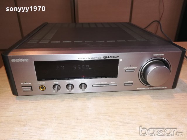 заявен*sony str-s1 stereo tuner/amplifier-made in japan-внос швеицария, снимка 2 - Ресийвъри, усилватели, смесителни пултове - 21341510
