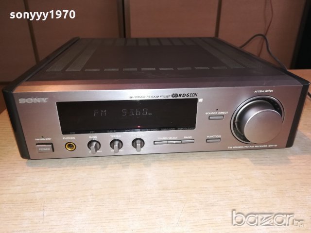 sony str-s1 stereo tuner/amplifier-made in japan-внос швеицария, снимка 2 - Ресийвъри, усилватели, смесителни пултове - 21341510