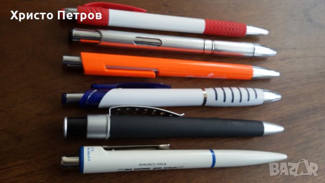 Химикалки разни 6 броя, снимка 4 - Ученически пособия, канцеларски материали - 24654439