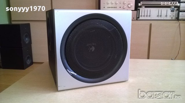 SOLD OUT-Logitech z-2300 subwoofer-40х30х30см-с усилвател-внос швеицария, снимка 5 - Тонколони - 17558537