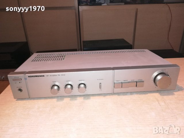 nordmende pa1002-hifi amplifier-внос швеицария, снимка 2 - Ресийвъри, усилватели, смесителни пултове - 21639810