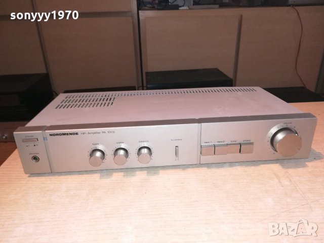 nordmende pa1002-hifi amplifier-внос швеицария, снимка 2 - Ресийвъри, усилватели, смесителни пултове - 21639810